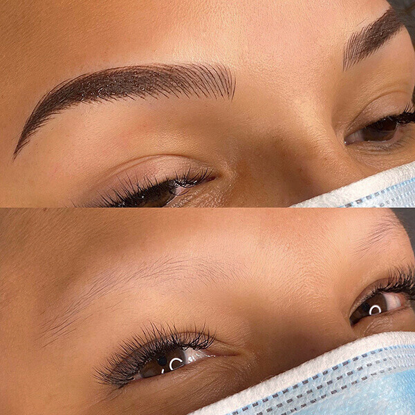 - Microblading Eyebrows in New York - Microblading training COMBINATION EYEBROWS NYC
