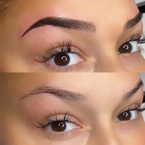 - Microblading Eyebrows in New York - Microblading training COMBINATION EYEBROWS NYC