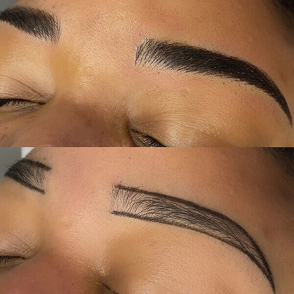 - Microblading Eyebrows in New York - Microblading training COMBINATION EYEBROWS NYC